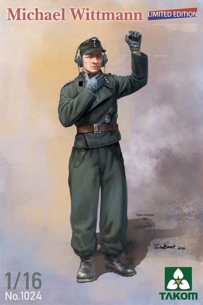 Takom Modelbouwpakket Militaire voertuigen - 1024 Michael Wittmann - Limited Edition - Figuur Plastic - 1:16 - Modelbouw