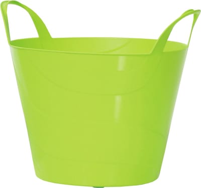 Prosperplast Flexibele Emmer - 45 liter - groen - wasmand - kuip - flexibel - met handvaten