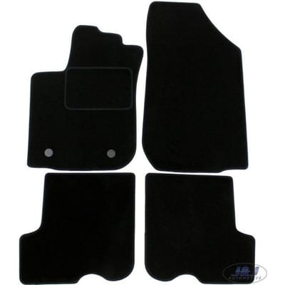 J&J AUTOMOTIVE | Tapis De Sol Noir Velours Sur Mesure Pour Dacia Sandero Stepway 2012-2020 noir