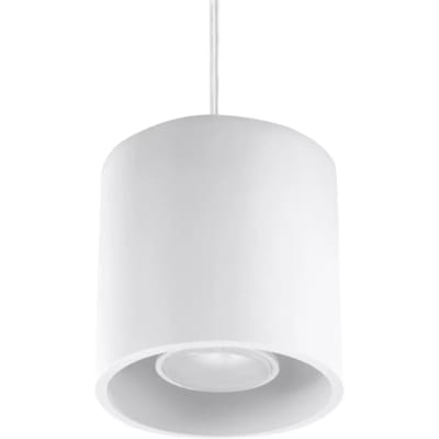 Sollux Lighting Hanglamp Orbis - GU10 - wit - aluminium - 110x10x10cm