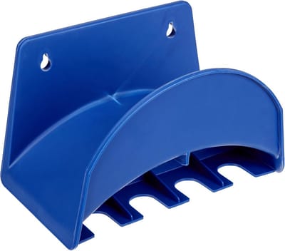 Tuinslanghaspel, 25 x 14 x 15 cm, blauw, voor handige opberging van uw tuinslang