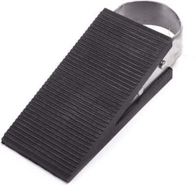 *** 1x Deurstopper - 5 x 12,5 Cm - Rvs - Deuropener - van Heble® ***