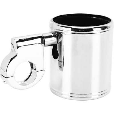 Motorfiets Stuur Bekerhouder Chroom Verstelbaar Universeel voor ATV 22‑32mm Stuur