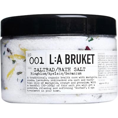 La Bruket Spa's en badzout No. 001 Bath Salt Marigold/Orange/Geranium Badzout & bruisballen Unisex 450 g