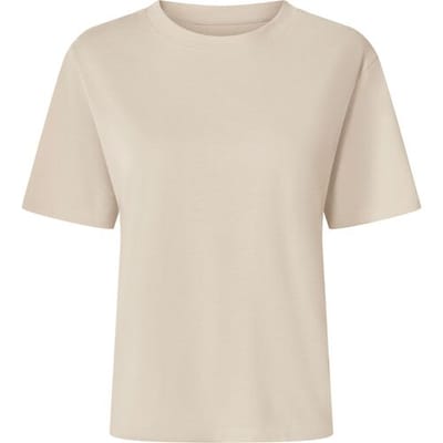 ESMARA Dames T-shirt (Beige, XS (32/34))