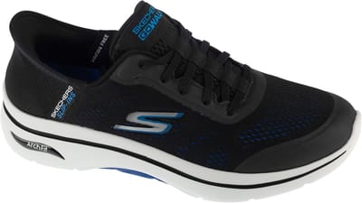 Skechers Slip-Ins: GO Walk Arch Fit 2.0 - Simplicity 2.5, Mannen, Zwart, Sneakers, maat: 39,5