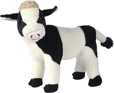 Simba Toys plush Nicotoy Koe - Zachte pluche knuffel van 28cm - Gerecyclede vulling