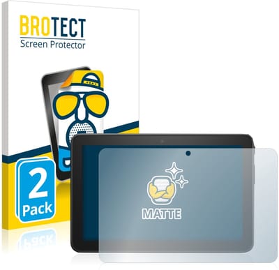 BROTECT - Screenprotector voor Amazon Fire 7 2022 - Folie Beschermfolie matte 2 Stuks