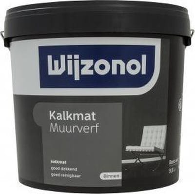 Kalkmat Muurverf - 1 liter
