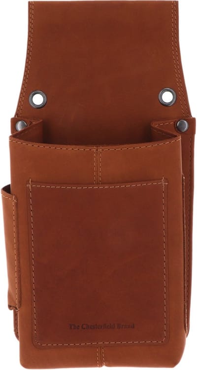 The Chesterfield Brand Gordeltas Montenegro Waiter Wallet Cognac Terracotta