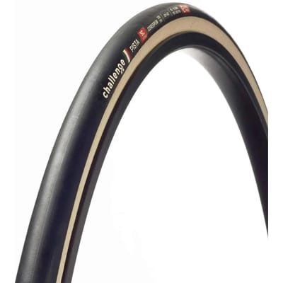 Challenge - Pista SC - Fietsband - Tube/Tubular - 700X22C - Zwart/Wit