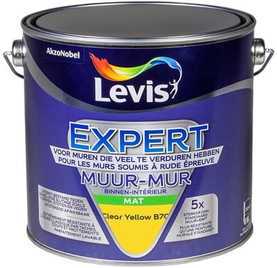 Levis - Expert Muur Binnen Mix - Clear Yellow B70 - Mengverf - 2,5 L