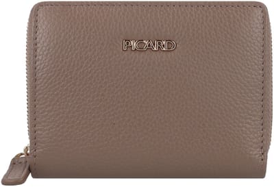 PICARD Leren Portemonnee Java 1 Wallet Chai Taupe