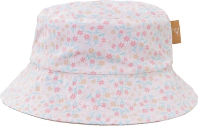 Fresk UV 50+ Zonnehoed voor kinderen 62 – Beschermende Reishoed – Hoofdbescherming Meisjes - Roze - Garden Flowers