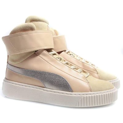 Puma platform mid sneakers voor dames