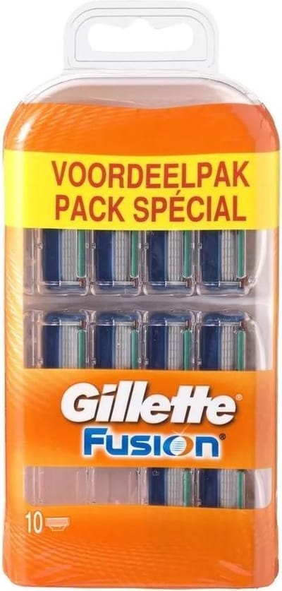 Gillette Fusion Scheermesjes - 10 Stuks