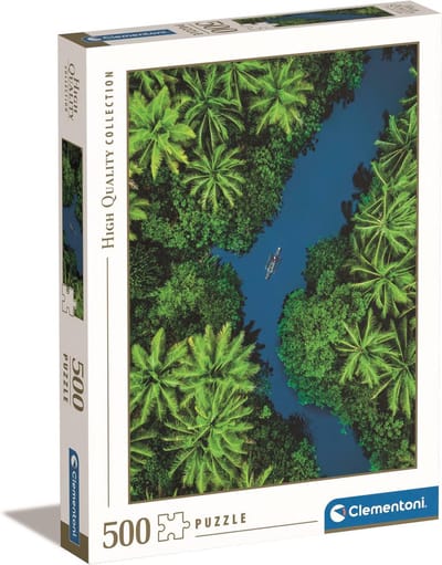 Clementoni - Puzzel - 500 Stukjes - Tropisch Luchtbeeld - Puzzel Voor Volwassenen - High Quality Collection