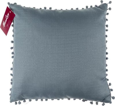 Miss Lucy - Perlas - Kussenhoes – Kussensloop – Sierkussen – Sierkussenhoes – 43 x 43 cm - Blauw