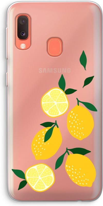 Case Company® - Hoesje geschikt voor Samsung Galaxy A20e hoesje - You're my lemon - Soft Cover Telefoonhoesje - Bescherming aan alle Kanten en Schermrand