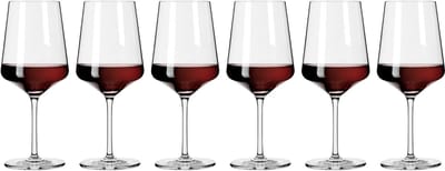 Ritzenhoff Wijnglazen Rode Wijn - 6 Stuks - Kristalglas - 540 ml - Luxe Wijnglazen - Geschikt voor de Vaatwasser