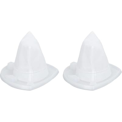 Lot de 2 filtres d'aspirateur pour balayeuse VF110 - Accessoires de remplacement pour filtre d'aspirateur white
