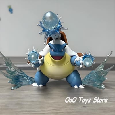 Anime Pokemon Figuur Blastoise Actiefiguren PVC Collectie Model Speelgoed voor Kinderen Cadeaus 15,5cm gray