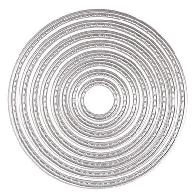 Snijsjablonen Cirkel voor Scrapbooking, Fotoalbums en Kaarten