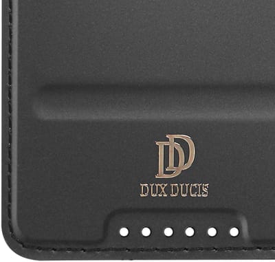 Dux Ducis, Portemonnee Hoesje voor Fairphone 6 Magnetische Flip met Standaard, Zwart