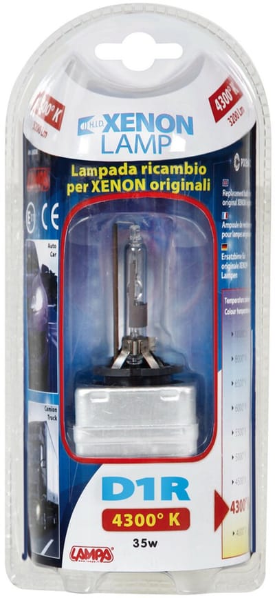 HID Xenon Lamp 4.300?K - D1R - 35W - PK32d-3 - 1 st - D/Blister