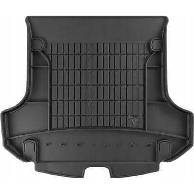 Frogum Kofferbakmat met Organizer - Dacia Logan MCV II Stationwagen (2013-2020) - Pasvorm - Zwart