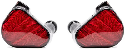 TRUTHEAR Zero: Red - In-Ear Monitors - IEM - 2 Dynamische Drivers - Audiofiele Oordoppen - Verwisselbare Kabel - Universele Pasvorm - Rood