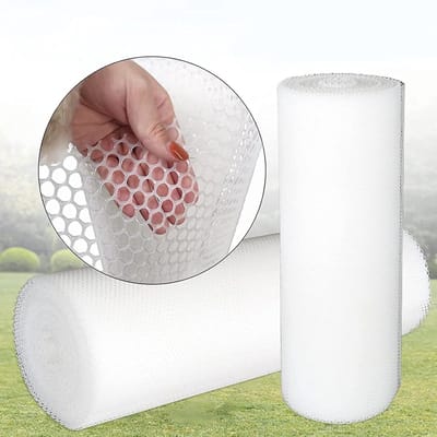 Veiligheidsnet Balkon - Huisdierhek Trapportaal - Kinderen Huisdieren Beschermen - Scheurbestendig HDPE Materiaal - Gaas 0.8cm - Wit