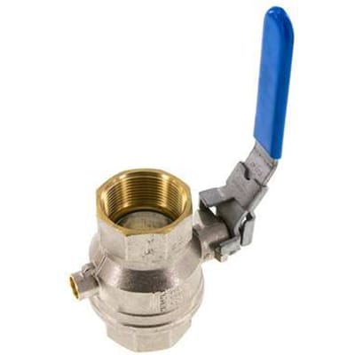 G 1-1/2 inch Messing Kogelkraan met Ontluchting - BL3BN-MVT-112