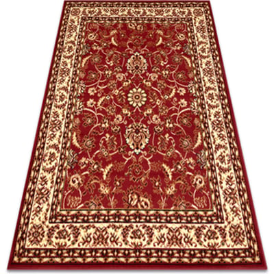 Kleden Rugsx Tapijt BCF Morad KLASYK klassiek - bordeauxrood 60x110 cm
