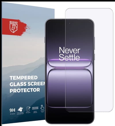 Rosso Screen Protector Geschikt voor OnePlus Nord 5 | 9H Tempered Glass | Glasplaatje | Beschermlaag | Beschermglas | 9H Hardheid