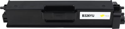 Brother TN-326Y / TN-325Y - Toner Geel - 3500 pagina's - Huismerk Compatible - Geschikt voor Brother DCP-9055CDN Brother DCP-9270CDN Brother DCP-L8400CDN Brother DCP-L8450CDW Brother HL-4140CD Brother HL-4150CDN Brother HL-4570CDW Brother HL-4570CDWT