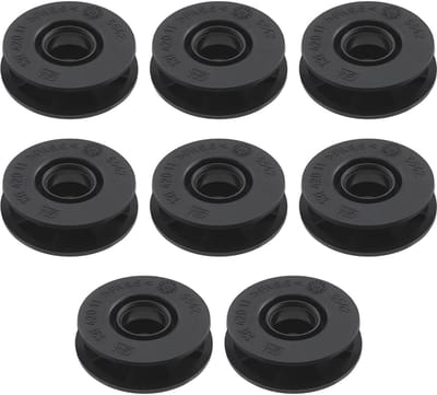 ONF3 - Auto Vloermat Clips - Anti-Slip Tapijt Clips - Zwart - Bevestigingsclips - 8 Stuks
