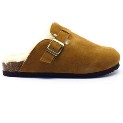 Shoecolate vacht slipper suede 8.25.55.030 COGNAC