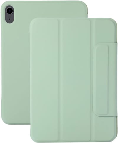 Lunso Geschikt voor iPad Air 11 inch (2024/2025) - Tri-Fold Bookcase hoes - Matcha Groen