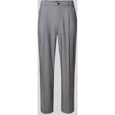straight fit broek met viscose