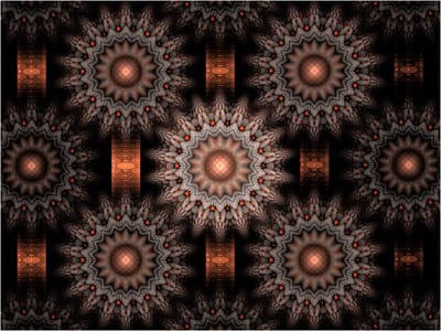Fotobehang - fractal - fantasie.