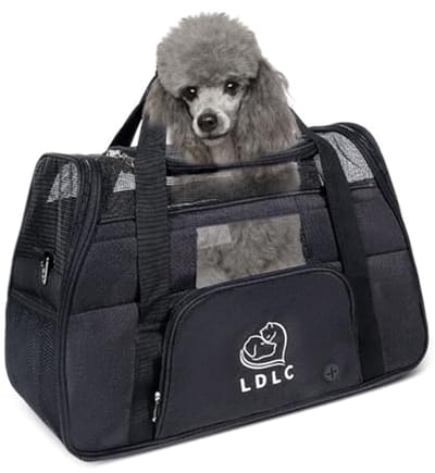 Transporttas voor katten en kleine honden - Ademend, comfortabel en veilig met wasbare mat