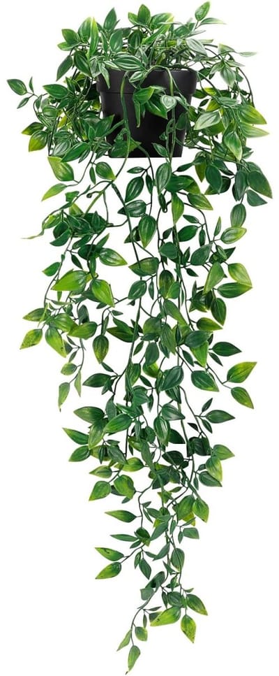 TOVBMUP 1 stuk Kunstplanten - Hangplanten - Kunstpotplanten - Geschikt voor kantoren, tuinen, feesten, wanddecoraties, kamerdecoraties