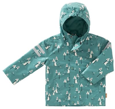 Fresk Regenpak voor Kinderen 1 yr - Buitenspeelpak - Regenoverall - Regenkleding met Ritssluiting - Reflecterend - Elastische Afsluitingen - Meisjes - Roze - Mimosa