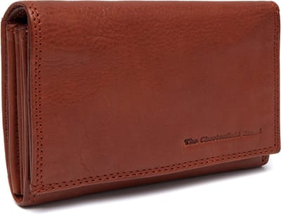 The Chesterfield Brand Leren Portemonnee Avola Wallet Cognac Lichtbruin