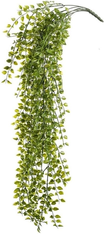 Kunstplant Ficus - groen - tak - UV bestendig - 80 cm