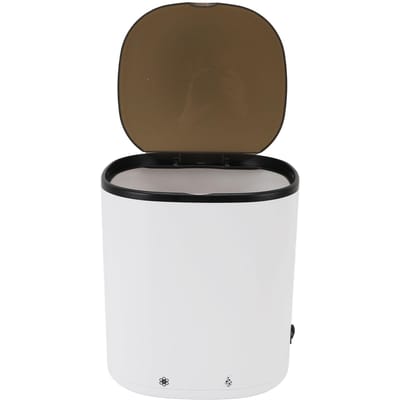 Petite Machine à Laver Blanche 2000mah Rechargeable Petite Laveuse avec Panier d'Essorage pour Sous-vêtements Chaussettes US Plug