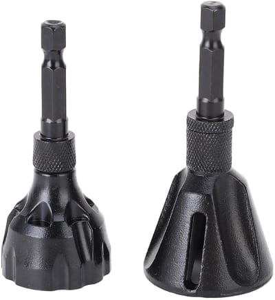 Efficiënte Burr Verwijderaar Set, 2 Stuks Deburr Tool met Carbide Bladen, Voor Buitenste Velling en Reparatie Werkzaamheden
