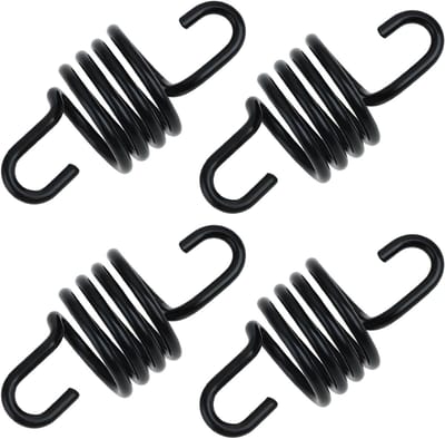 Heggenschaar Onderdelen - Trimmer Veertjes - Trimmer Onderhoud - Schokabsorberend - 4 Stuks - Zwart