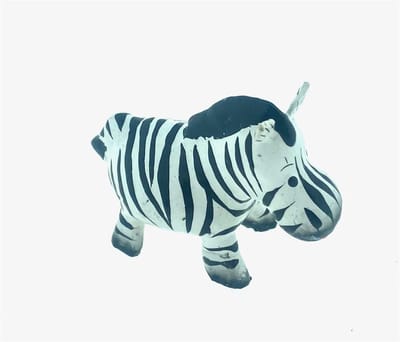 Zebra rond dia 6 cm Ute